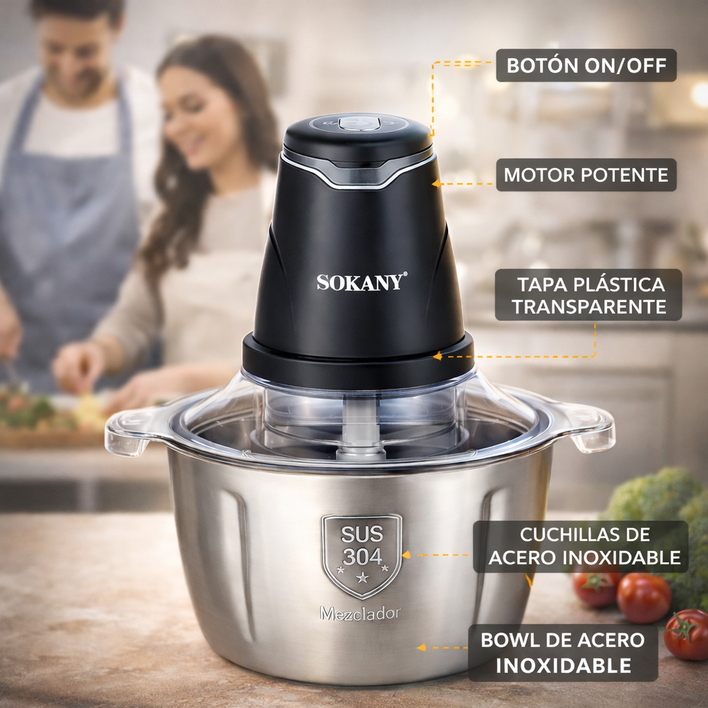 SOKANY - PROCESADOR DE ALIMENTOS