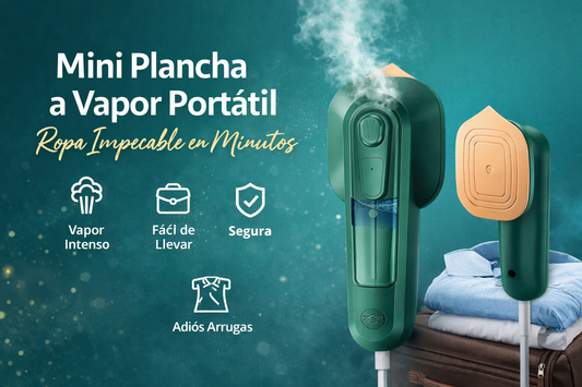 Mini Plancha de Vapor portátil